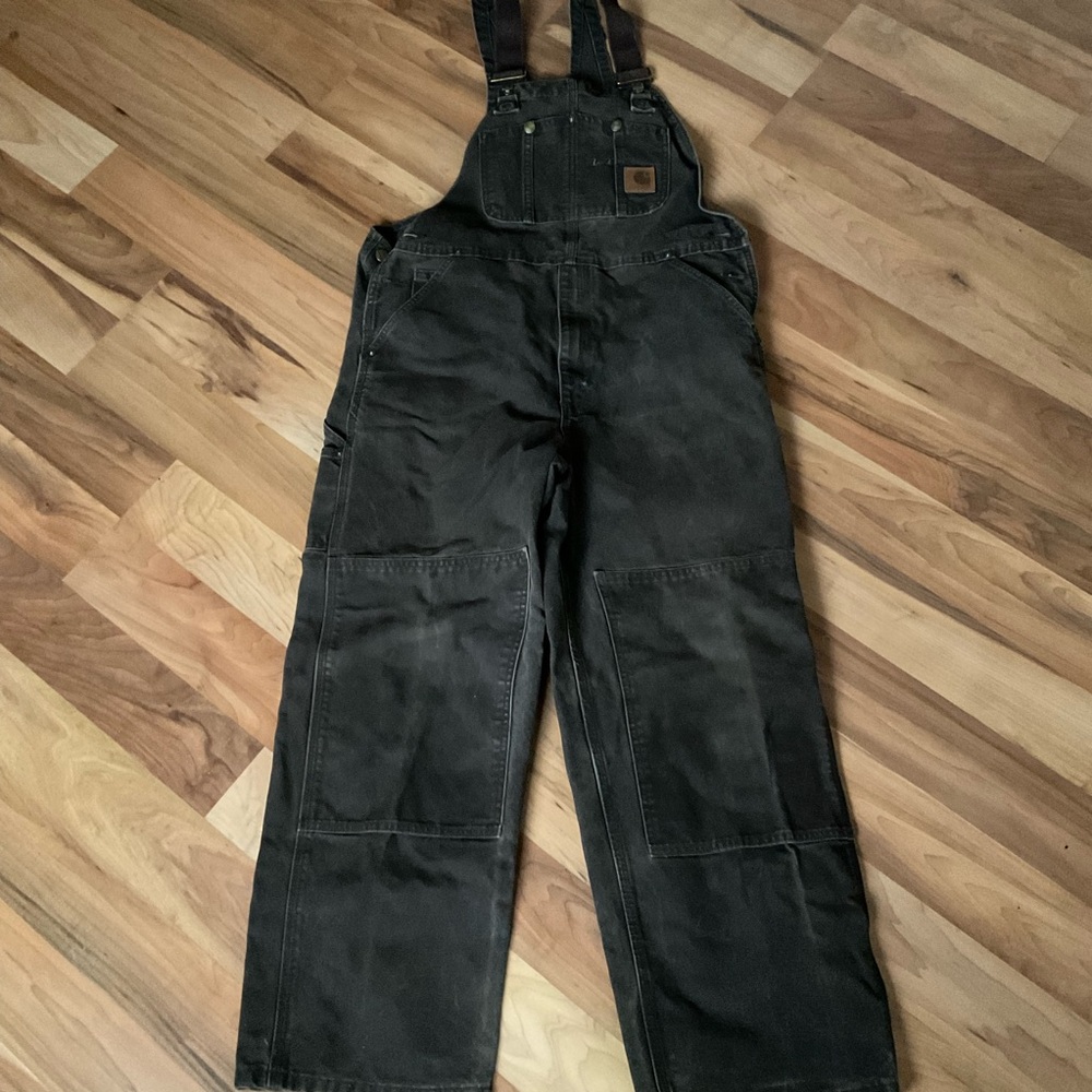 Black Work Overalls